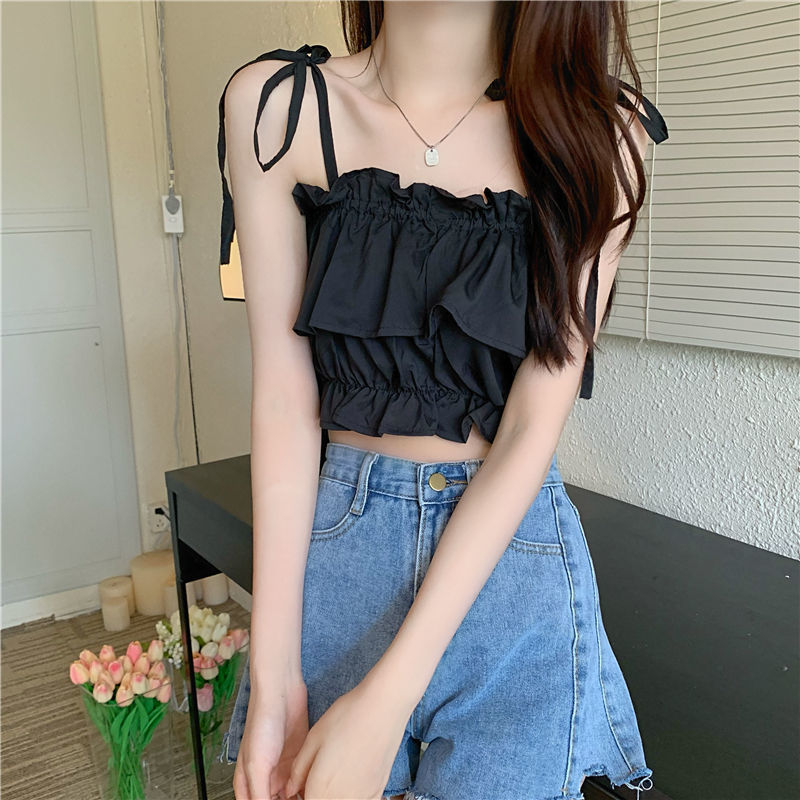 Ruffled Cami Top