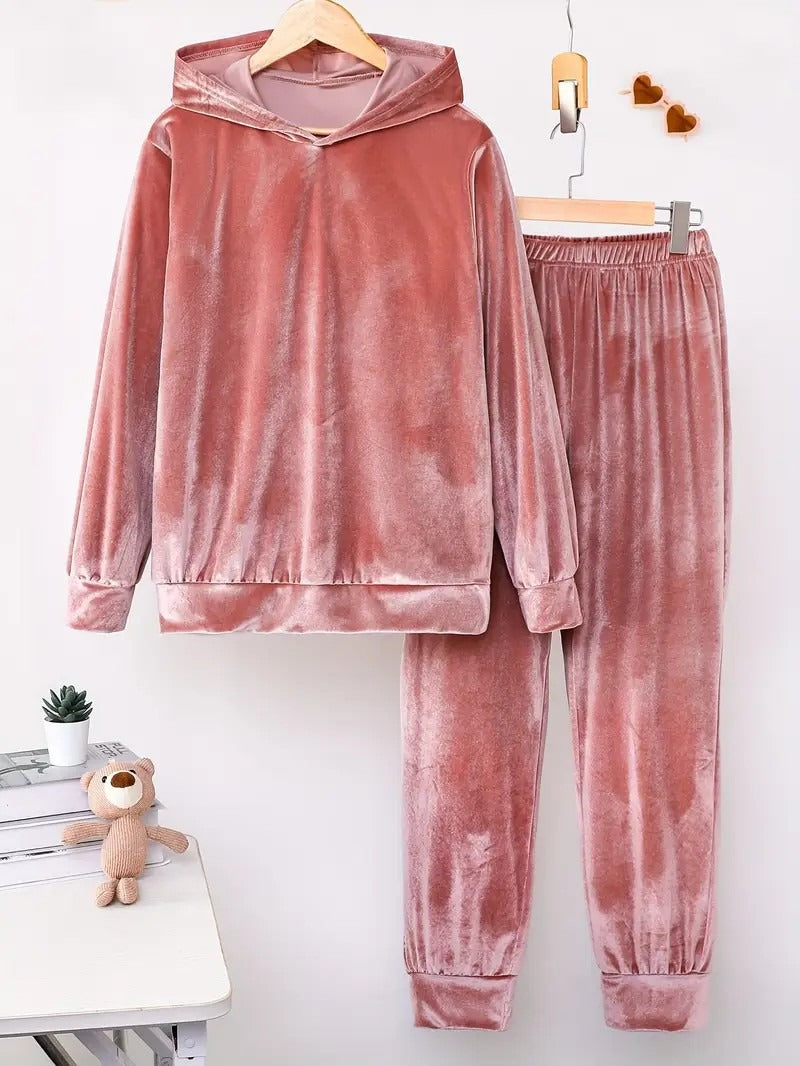 Hooded Jacket & Joggers Set