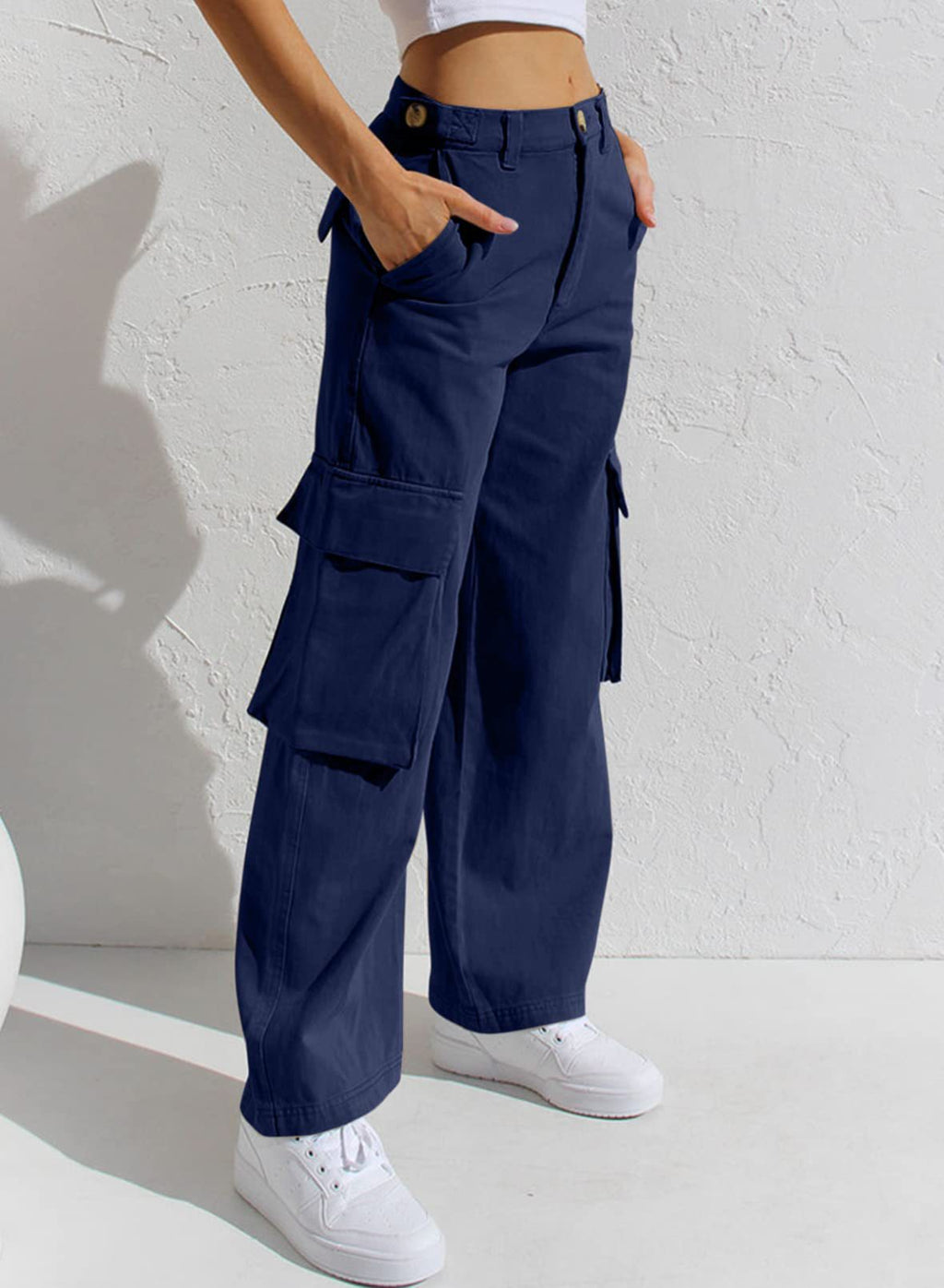 Multi-Pocket Cargo Jeans