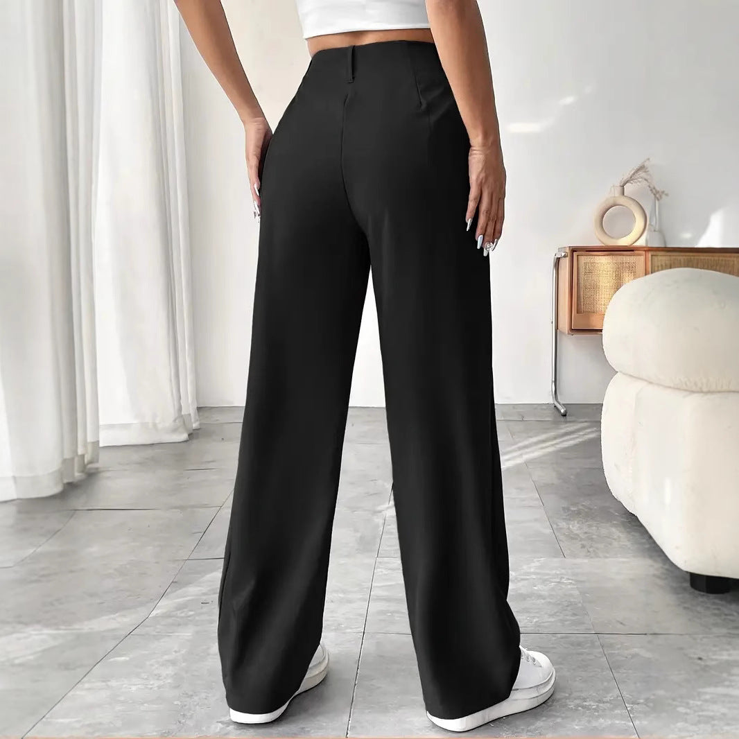 Tailored Wide-Leg Trousers