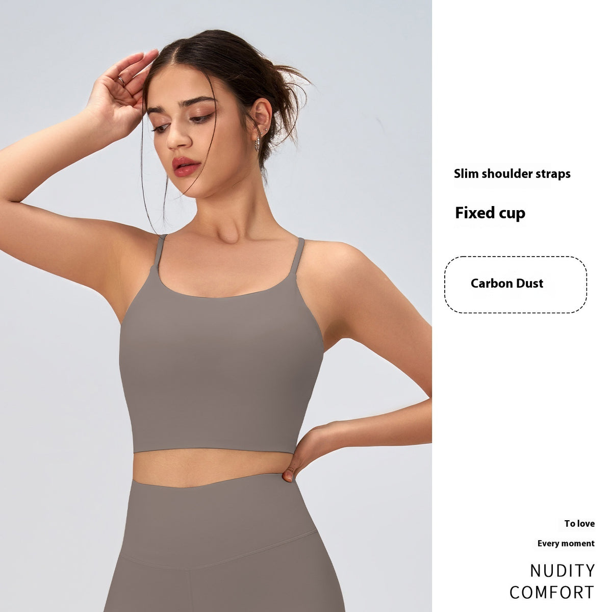 Padded U-Back Sports Top