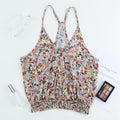 Floral Tie-Front Cami