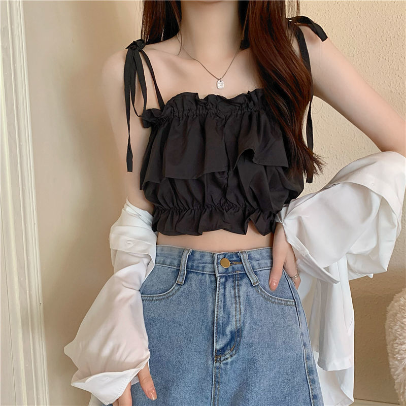 Ruffled Cami Top