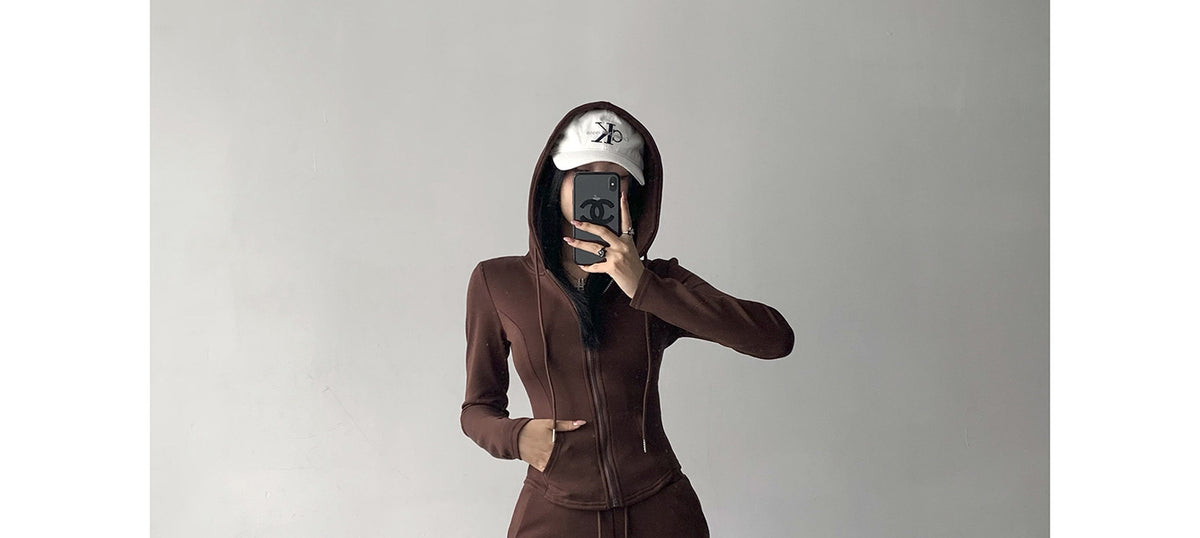 Zip Hoodie & Flare Pants — Separates