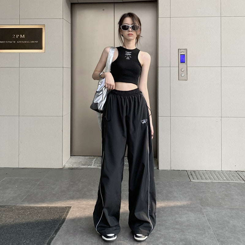 Drawstring Baggy Pants