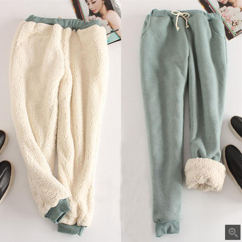Fleece-Lined Drawstring Joggers