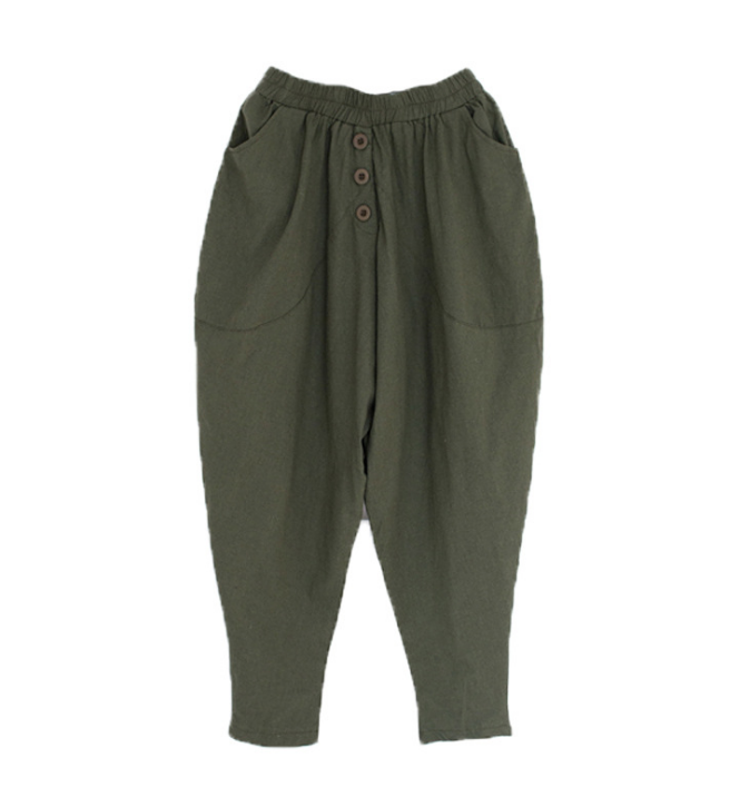 Relaxed Harem Pants