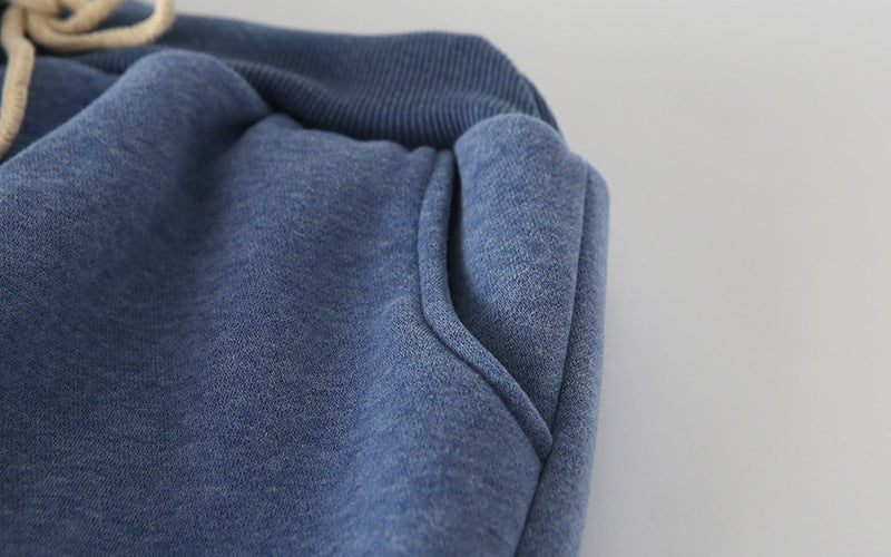 Fleece-Lined Drawstring Joggers