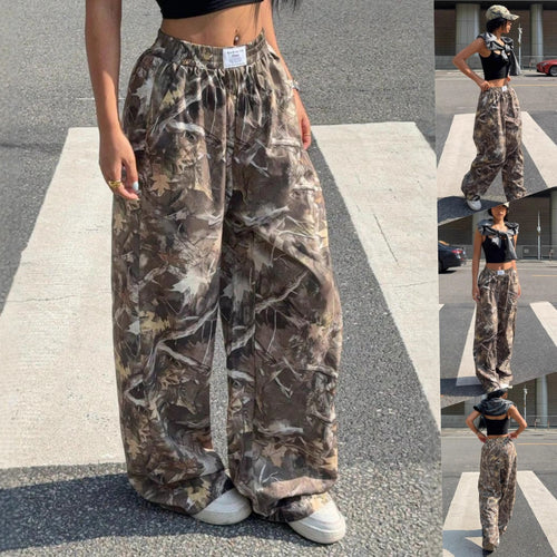 Baggy Camouflage Cargo Pants