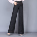 High-Waisted Relaxed Wide-Leg Jeans
