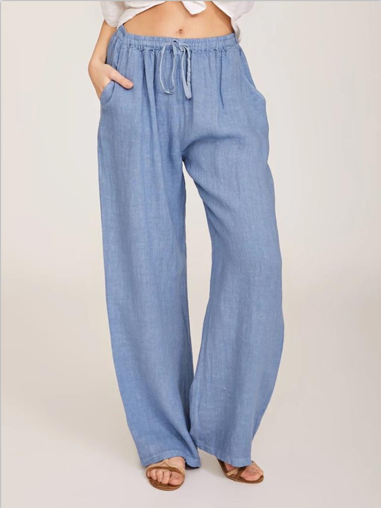 Drawstring Relaxed Pants