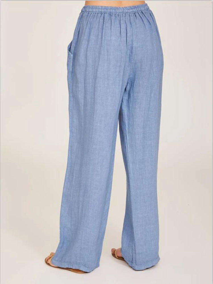 Drawstring Relaxed Pants