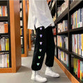 Heart-Detail Drawstring Joggers