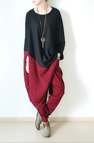 Relaxed Harem Pants