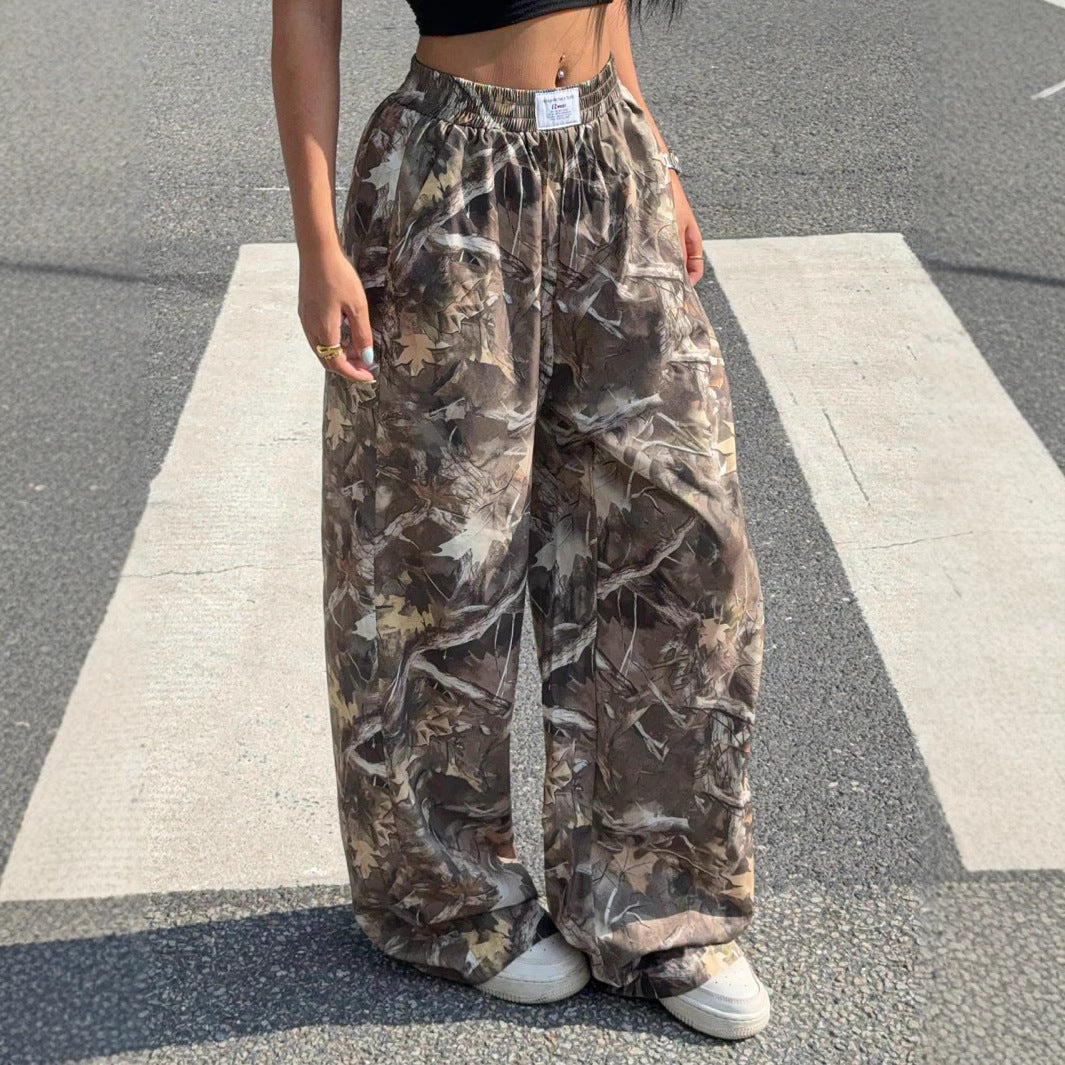 Baggy Camouflage Cargo Pants