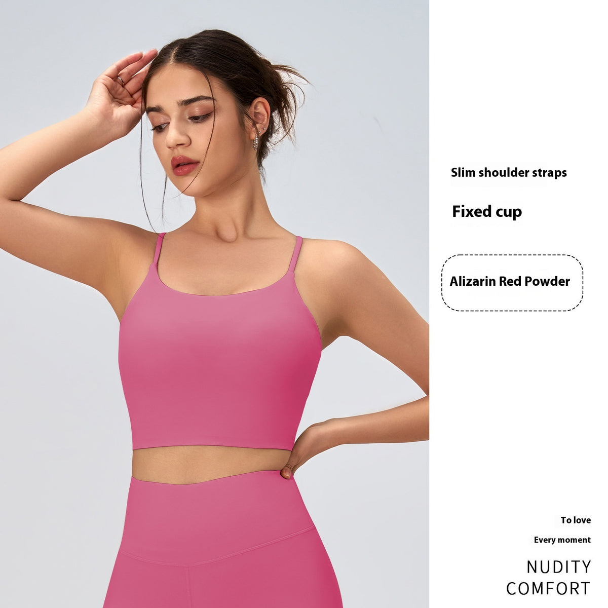 Padded U-Back Sports Top