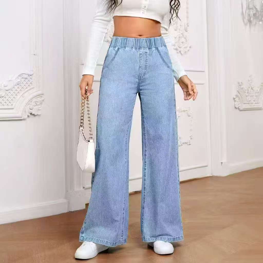Classic Wide-Leg Jeans
