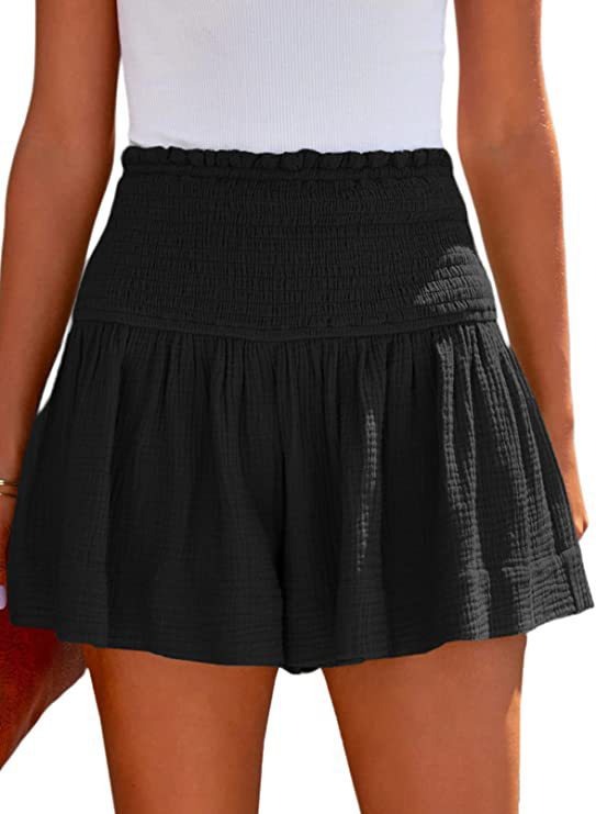 High-Waist Pull-On Shorts
