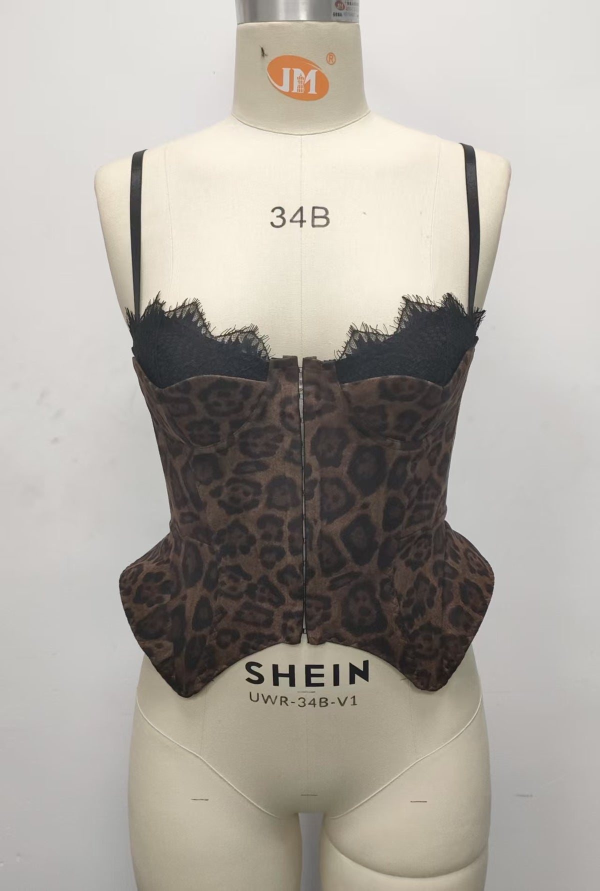 Lace-Trim Mesh Camisole