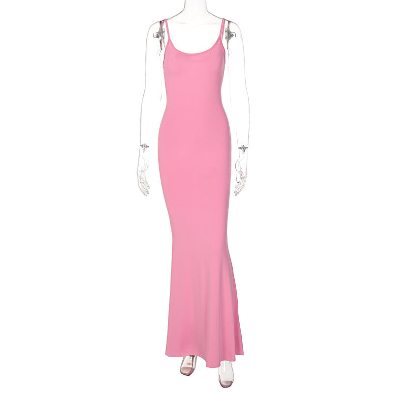 Strappy Bodycon Maxi Dress