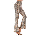 Printed Flare Pants