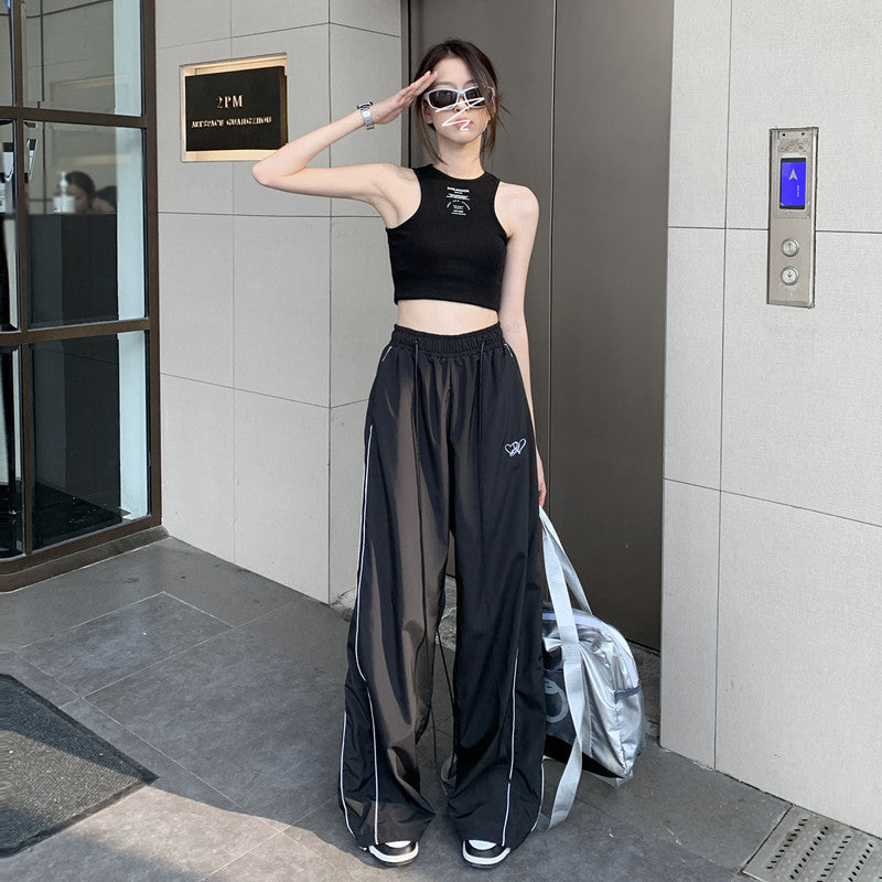 Drawstring Baggy Pants