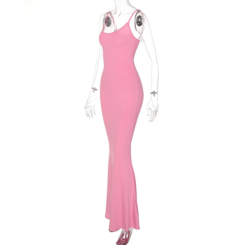 Strappy Bodycon Maxi Dress