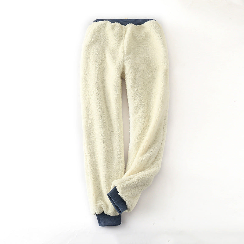 Fleece-Lined Drawstring Joggers