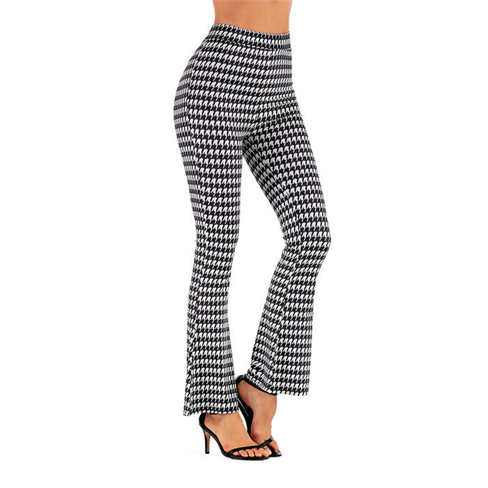Printed Flare Pants