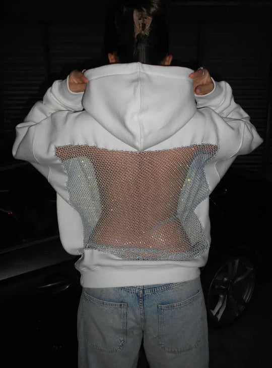Relaxed Long-Sleeve Hoodie