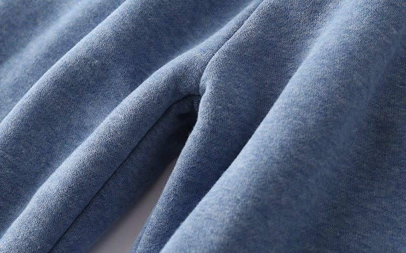 Fleece-Lined Drawstring Joggers