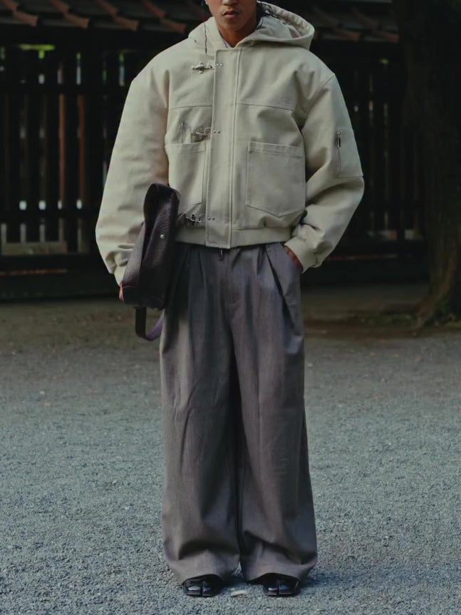 Hooded Toggle Duffle Coat