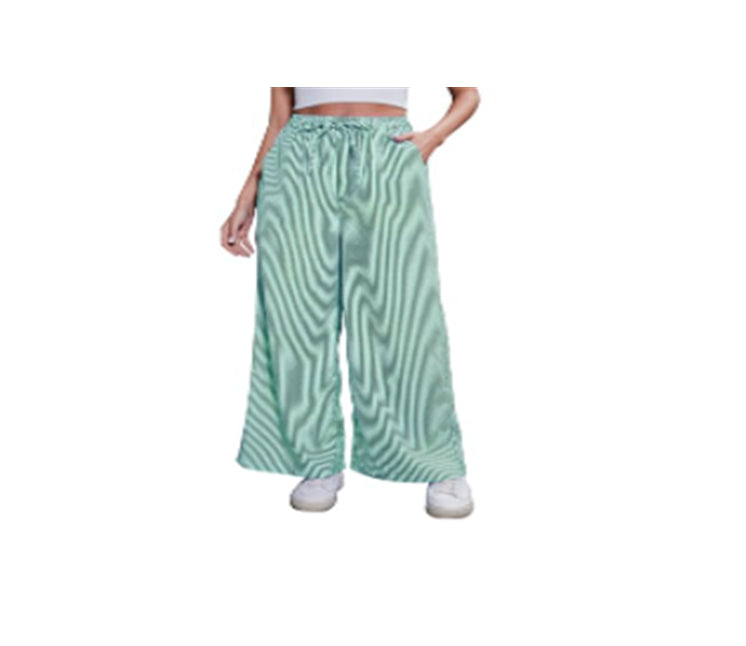 Pinstripe Pull-On Pants