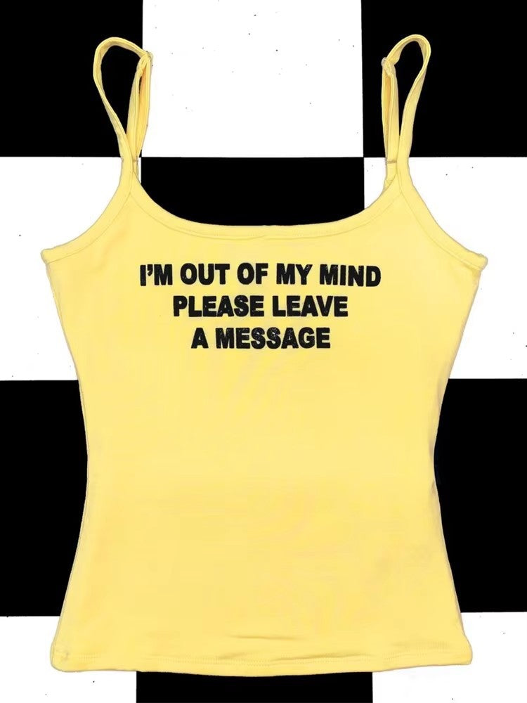 Message Slogan Camisole