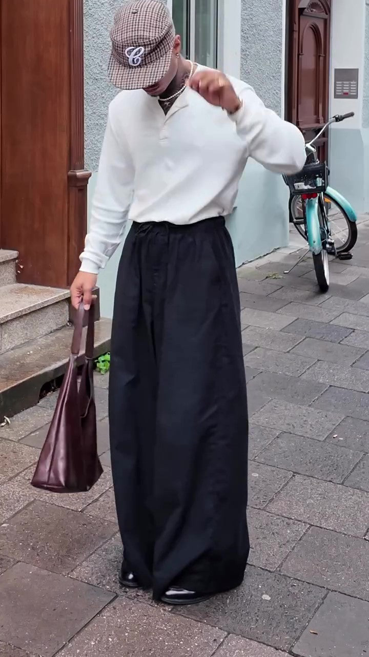 Long-Sleeve Henley Top