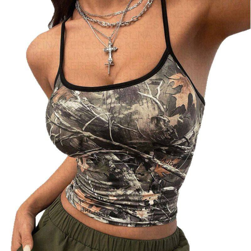 Camouflage Crop Top