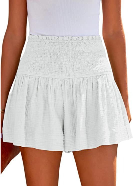 High-Waist Pull-On Shorts