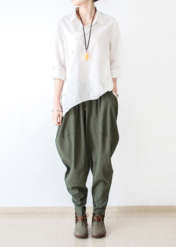 Relaxed Harem Pants