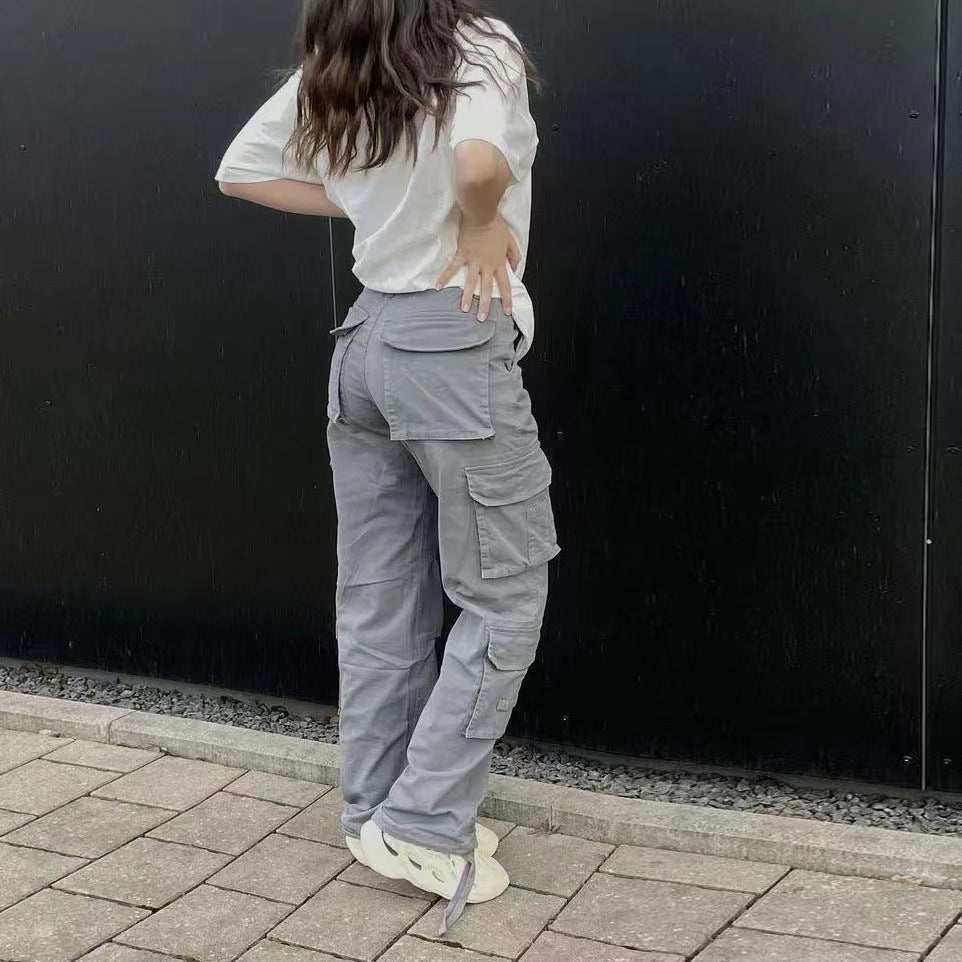 Low-Rise Cargo Pants