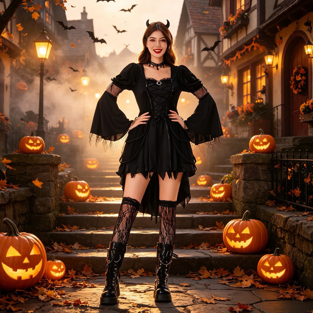 Witch Costume Dress — Choose Your Set