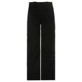 Washed High-Waisted Straight-Leg Jeans