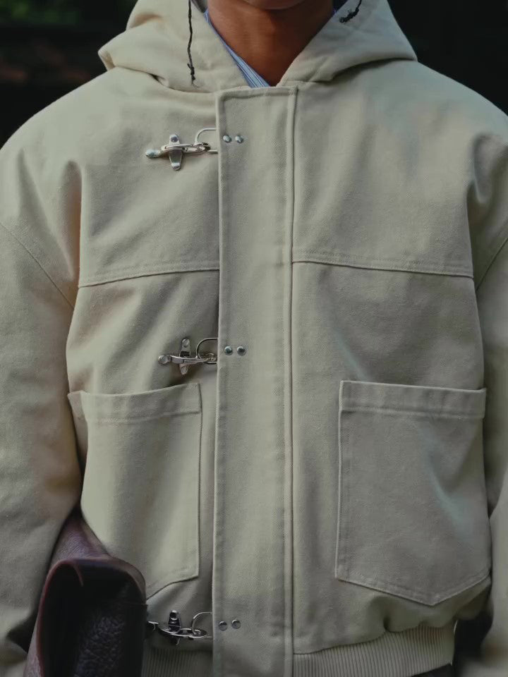 Hooded Toggle Duffle Coat