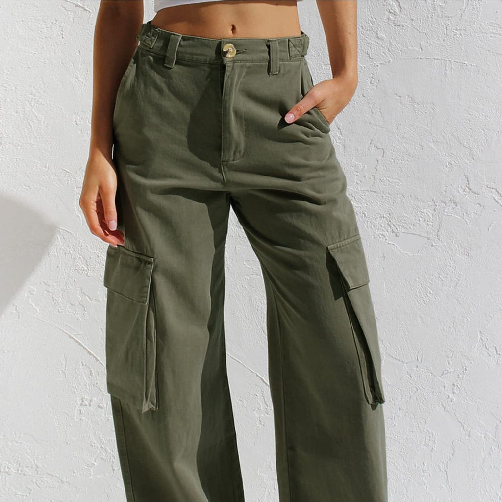 Multi-Pocket Cargo Jeans