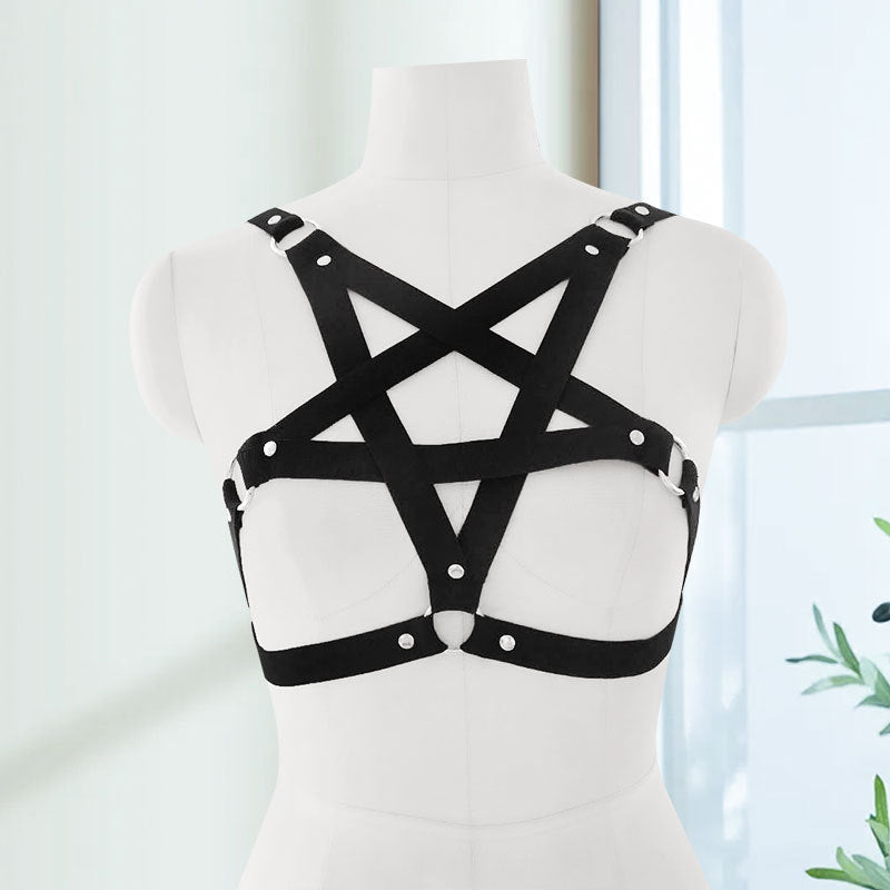 Pentagram Elastic Body Harness