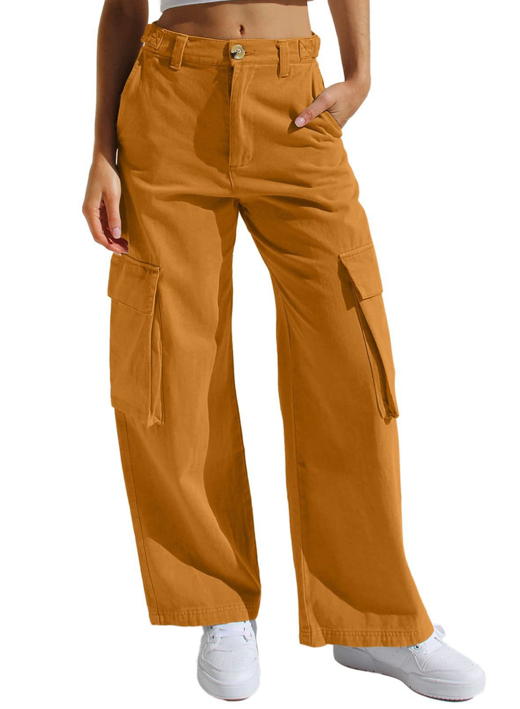 Multi-Pocket Cargo Jeans