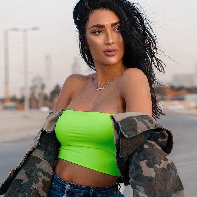 Strapless Crop Top — Top or Scarf Set