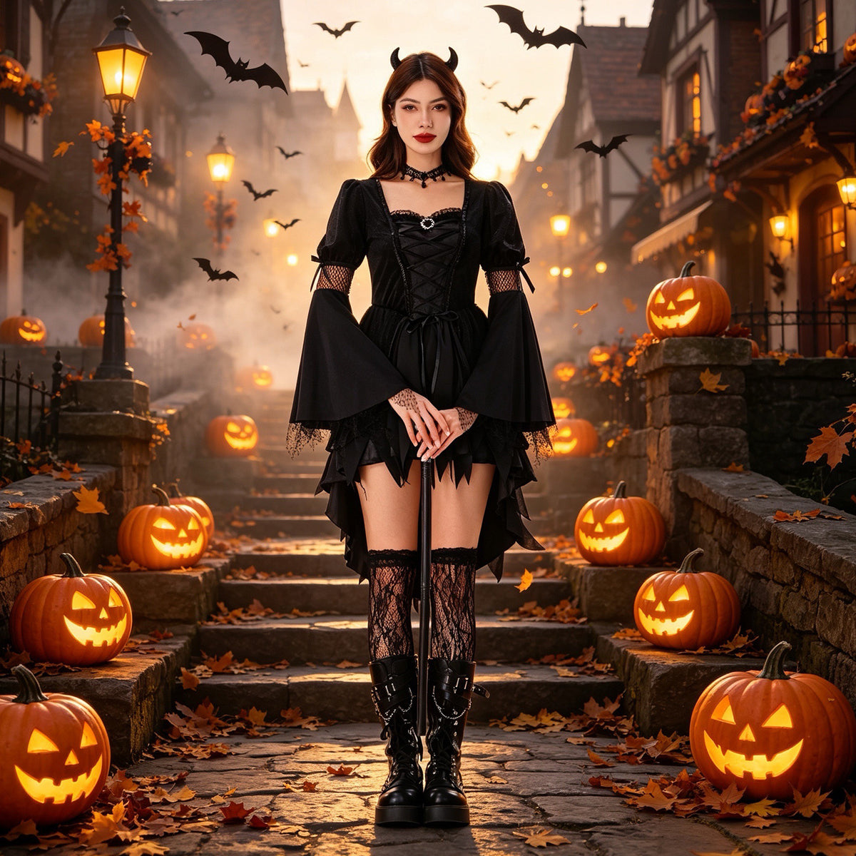 Witch Costume Dress — Choose Your Set
