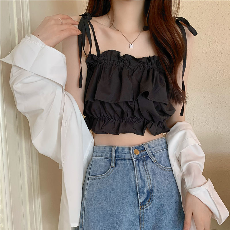 Ruffled Cami Top