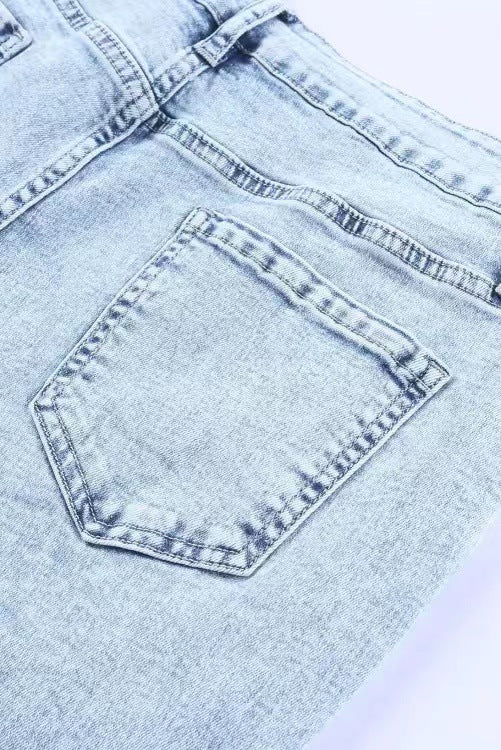 Ripped High-Waisted Jeans