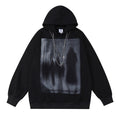 Ghost-Print Zip Hoodie
